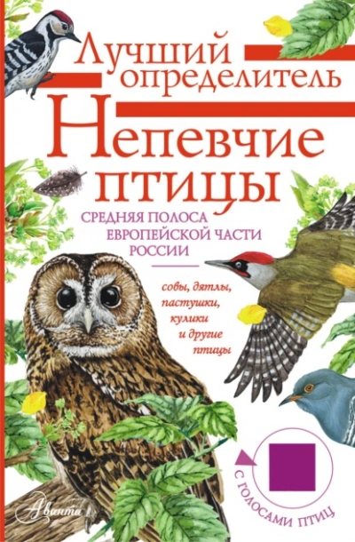 Непевчие птицы. Средняя полоса европейской части России. Определитель с голосами птиц - Архипов Владимир бестселлер бесплатно