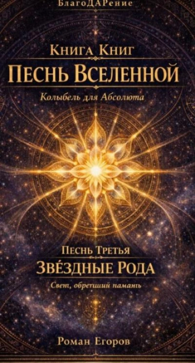 Песнь вселенной. Песнь третья. Звёздные рода. Свет, обретший память - Егоров Роман